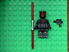 LEGO SW1155 Minifig DARTH MAUL + Lightsaber & Blaster STAR WARS 75310 Figurine
