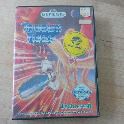 Thunder force iii sega - thunder,