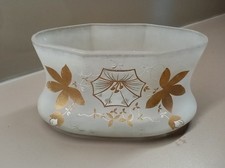 ANCIENNE JARDINIERE EN VERRE DÉPOLI. ART NOUVEAU style MONTJOYE? LEGRAS ?