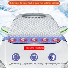 Couverture Pare Brise Voiture  Neige Étanche Pare Soleil Protection Magnétique