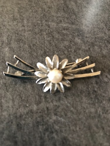 Vintage broche or blanc - vintage,