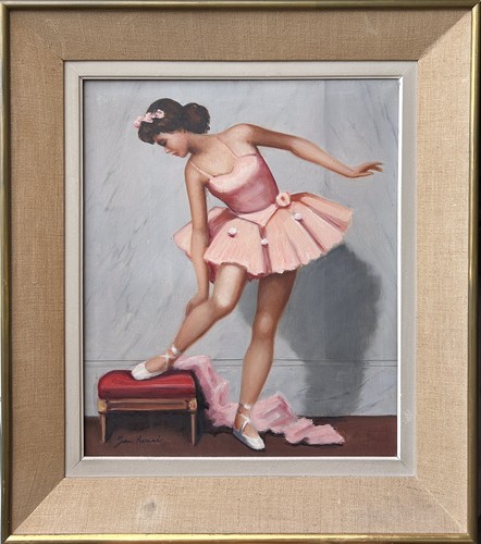 Original antique oil painting - original,