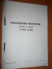 Someca faucheuse rotative K38