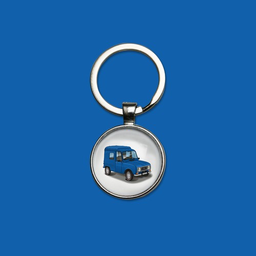 Porte clefs fourgonnette - f4,