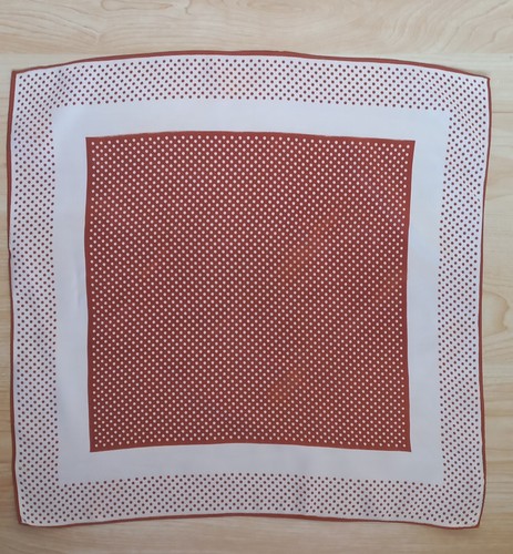 Petit foulard carre - carre, beige