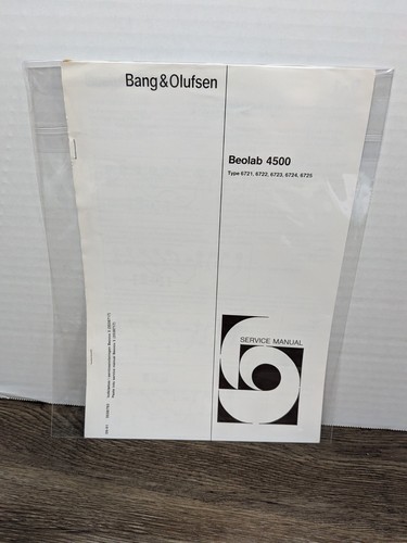 Bang olufsen beolab 4500 - bang,