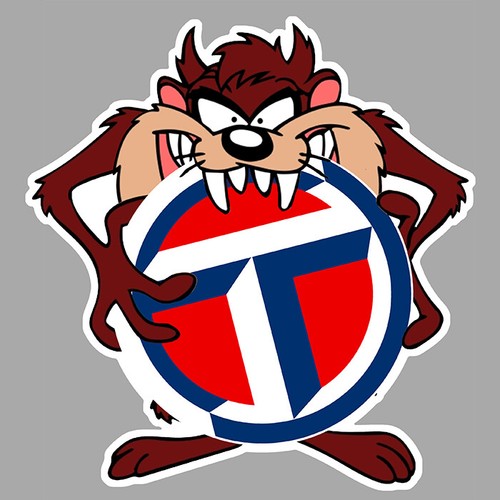 Talbot taz sticker vinyle - sticker,