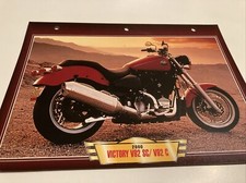 Victory 1500 V92 SC C 2000 fiche carte moto passion collection Atlas