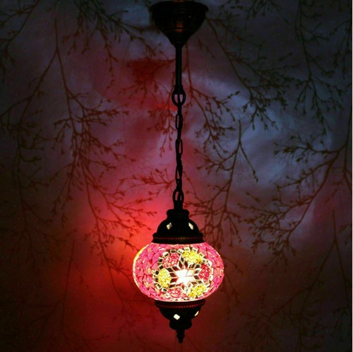Lampe suspendue turque style - suspendue,