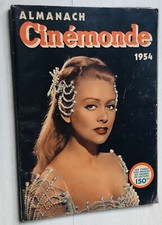 ALMANACH CINEMONDE 1954 MARTINE CAROL bon état