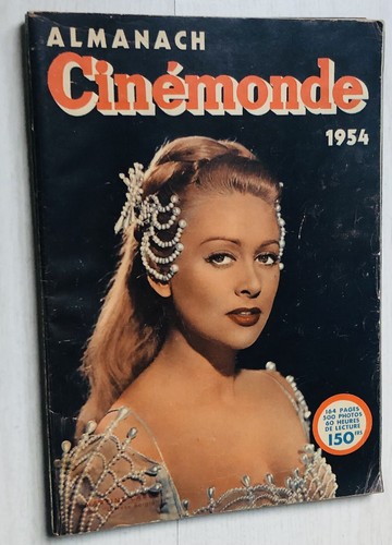 Almanach cinemonde 1954 - almanach,