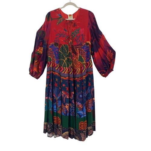 Farm rio jungle print - rio, midi