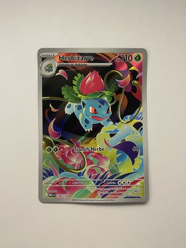 Carte pokémon herbizarre - carte,