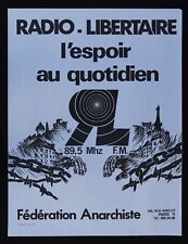 Affiche originale RADIO