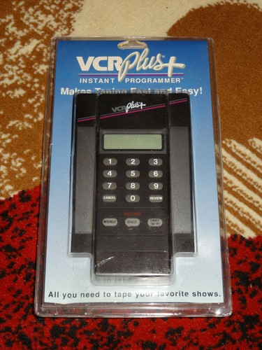 Vcr plus instant programmer - plus,