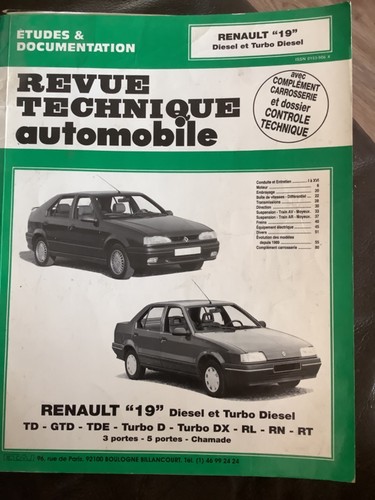 Revue technique automobile - technique,