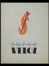 BROCHURE "SUPER VELOZ" - 1947