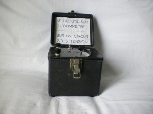 Ohmmètre ancien