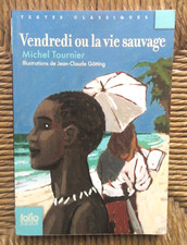 Livre roman Vendredi ou La Vie sauvage de Michel Tournier