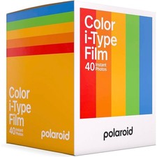 Film Instantané Polaroid Color I-Type (5-Pack, 40 Photos)