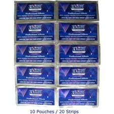 de bandes de blanchiment des dents Crest3D (10 sachets 20 bandes)