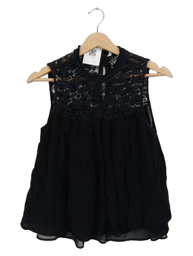 Zara top femmes noir - top, dentelle