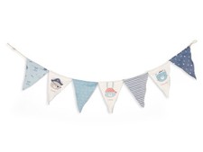 H&h Décoration De Pirate Banderoles En Tissu Avec Corde Suspendue