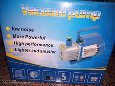 VEVOR Pompe à Vide 1/4HP Frigoriste Climatiseur 71-85 L/min 1440 tr/min R12 R22