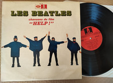 The BEATLES - HELP! - 1965 re 1967  French ODEON LSO 104  Ⓢ