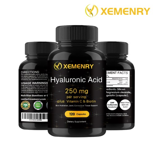 Capsules acide hyaluronique - d'acide,