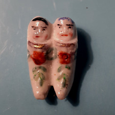 RARE FEVE 1ère époque ALLEMANDE- BEBE JUMEAUX DOUBLE SABOTS