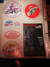 6 AUTOCOLLANTS MOTO