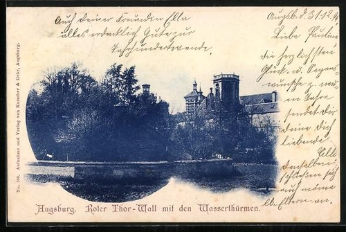 Augsbourg mur la - la, porte