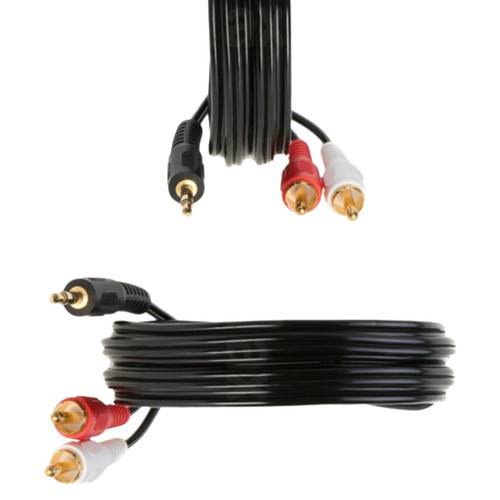 Rca 5mm jack - 2, stereo