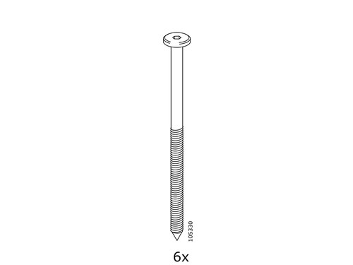 Ikea metric screws screw - 2,
