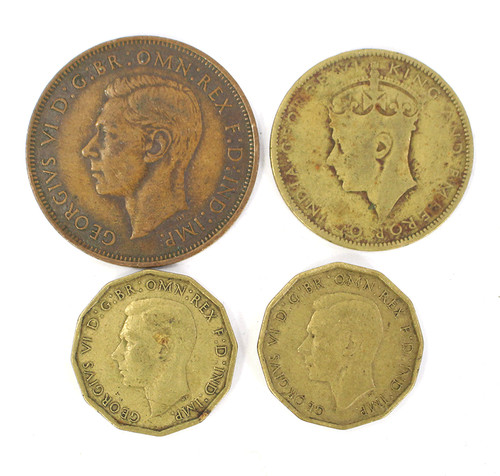 Pièces monnaie anglaises - monnaie,