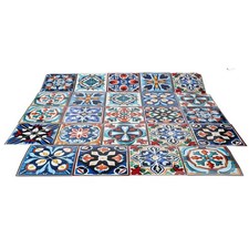 Autocollants carrelage marocain design intérieur maison rénovation maison coff