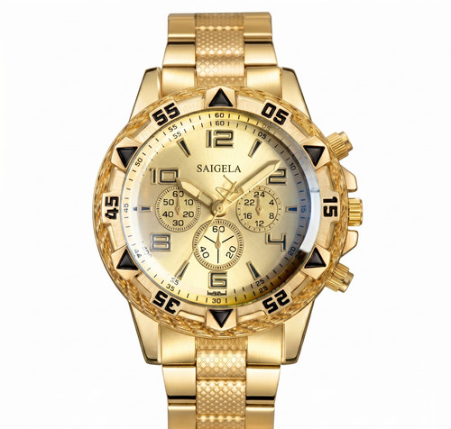 Montre quartz homme - quartz, inox