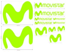 STICKERS MOVISTAR AUTOCOLLANT moto honda yamaha ducati kawasaki ROSSI VALENTI...
