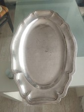 CHRISTOFLE GRD PLATEAU DE SERVICE STYLE LOUIS XV POINÇON LACROIX & LAMY LG:56CM