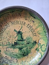 COUPELLE TOLE LITHOGRAPHIEE PUBLICITAIRE CHAMPAGNE MERCIER