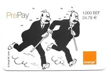 RARE / CARTE TELEPHONIQUE - TINTIN ET MILOU : HERGE BD / PHONECARD TELECARTE