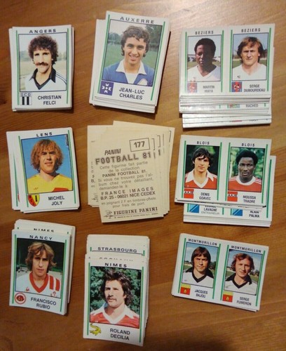 Panini football vignettes - panini, 81