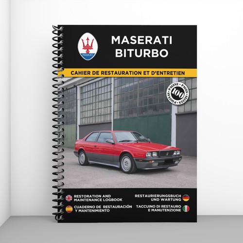 Maserati biturbo cahier - maserati, de
