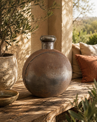 Grande gourde eau - eau, ancienne