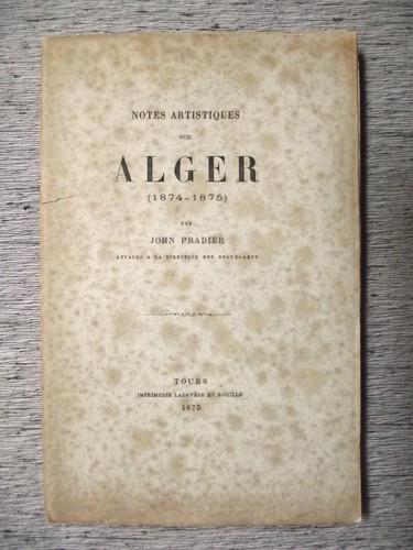 John pradier notes artistiques - pradier,