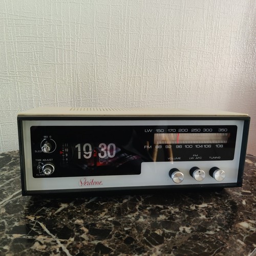 Radio réveil lamelles - radio,