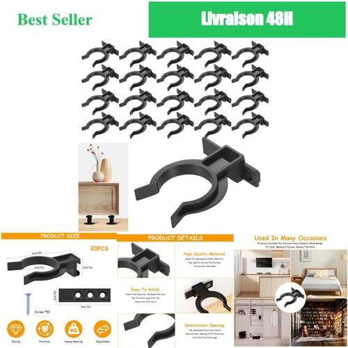 Clips fixation plinthe - clips,