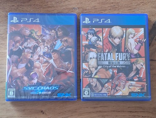 New lot jeux ps4 snk - lot,