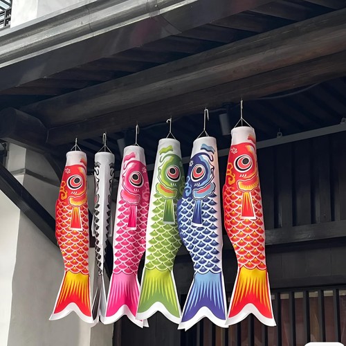 Koinobori carpe koi - koinobori, poisson
